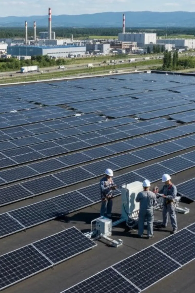 Photovoltaik für Gewerbe & Industrie